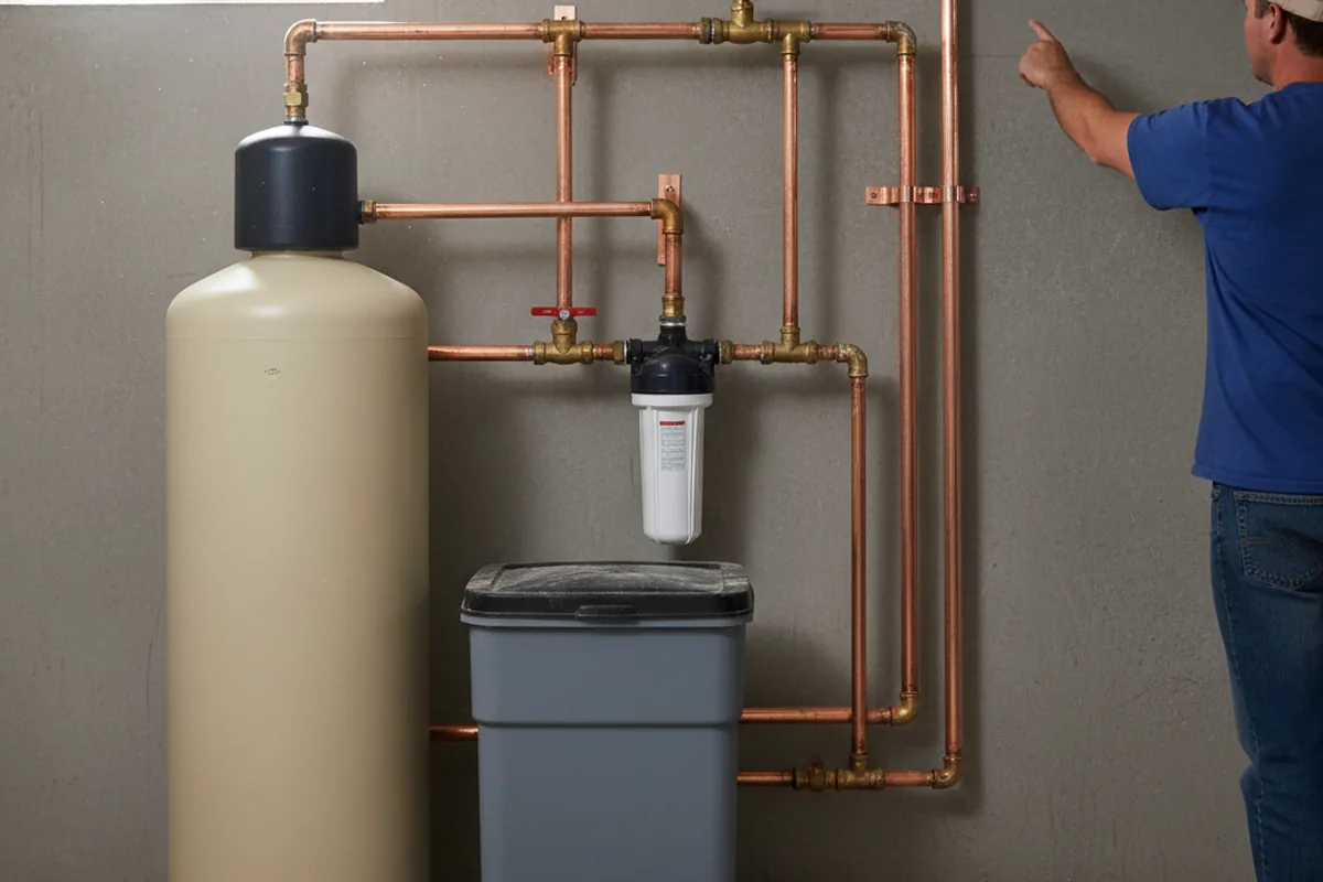 Whole-house water treatment system installed in Hernando